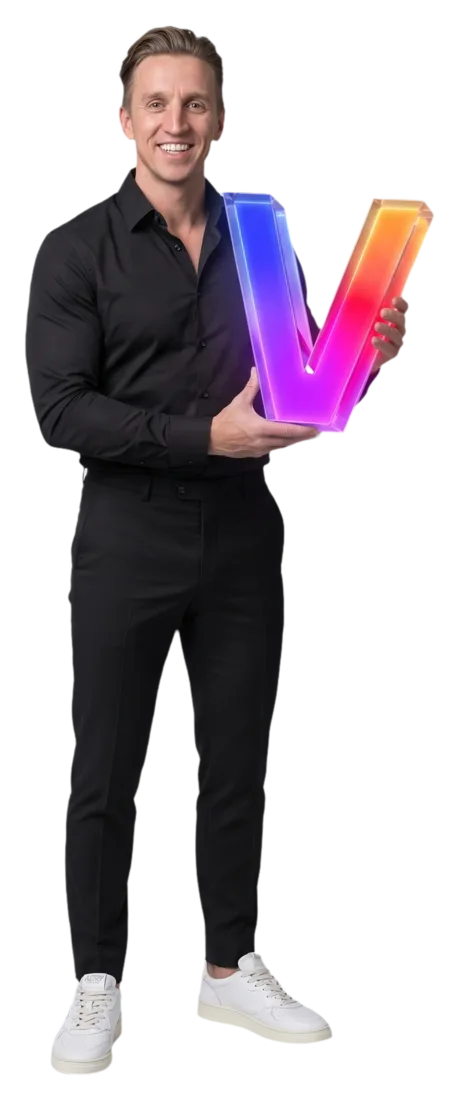 Christian Denzer mit dem Vanilla-V